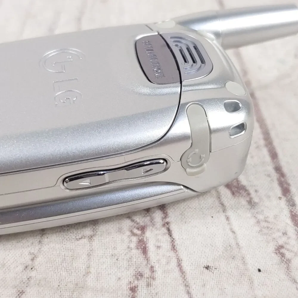 LG C2000 - Flip Phone CellPhone (Cingular) - Gray / Silver TESTED WORKING - Y2K